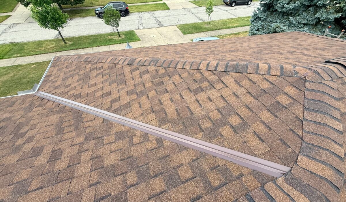 open valley roof replacement